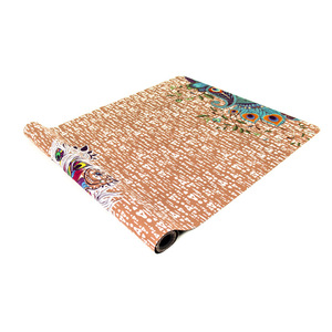 Vente chaude amazon <span class=keywords><strong>tapis</strong></span> de yoga en ligne portable pliable lavable Paon conçu voyage <span class=keywords><strong>yogamat</strong></span> - Product Image 5