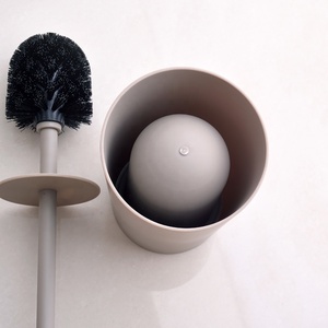 Escobilla de baño de cabeza de plástico producida en fábrica con mango de plástico ecológico para cepillos de limpieza - Product Image 5