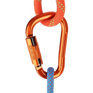 Xinda CE <span class=keywords><strong>certificado</strong></span> 24kN giro mosquetón de escalada de aluminio 7075 - Product Image 6