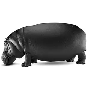 Lebensgroße Glasfaser skulpturen Hippo Sofo Stuhl Zum Verkauf