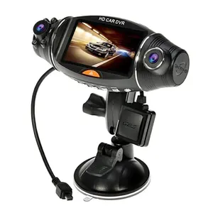 R310 2.7 Inch G-sensor Nachtzicht TFT LCD Dual Lens GPS HD DVR Car Kit Voertuig Camera Dash cam Video Recorder