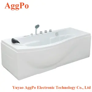 Acrylic bồn tắm Freestanding Khách Sạn Bồn Tắm 1.4/1.5/1.6/1.7 m Meter Bình Thường Massage Bồn Tắm Gia Đình