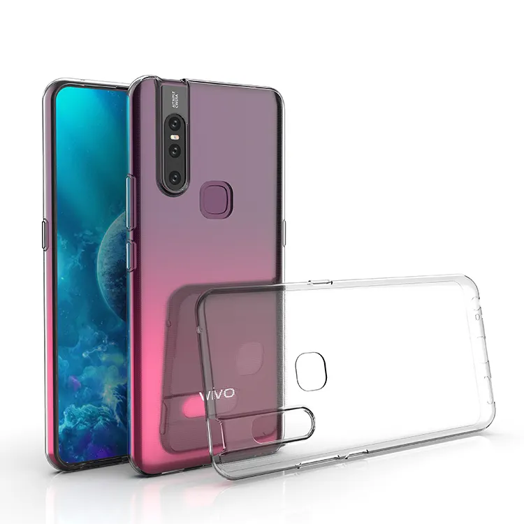 High quality transparent tpu phone case for VIVO V15 mobile cover