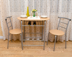 Service de Table petit déjeuner et 2 toaks, ensemble de Table à manger en métal - Product Image 4