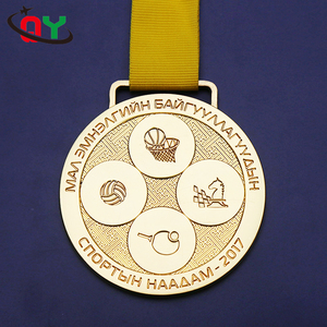 Medaglia Sport con la promozione prezzo a buon mercato di calcio medaglia commemorativa personalizzata - Product Image 4