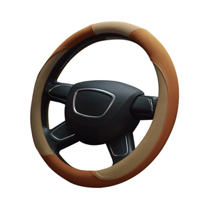 38 cm à <span class=keywords><strong>coudre</strong></span> à la main couverture de <span class=keywords><strong>volant</strong></span> de <span class=keywords><strong>voiture</strong></span> en gros - Product Image 1