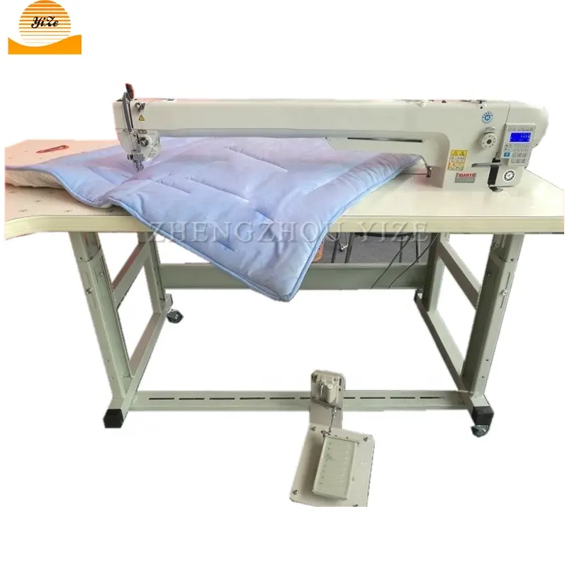 industrial strong long arm tents cushions mattresses leather sewing machine