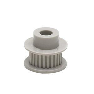 Small plastic XL timing belt pulley with hub