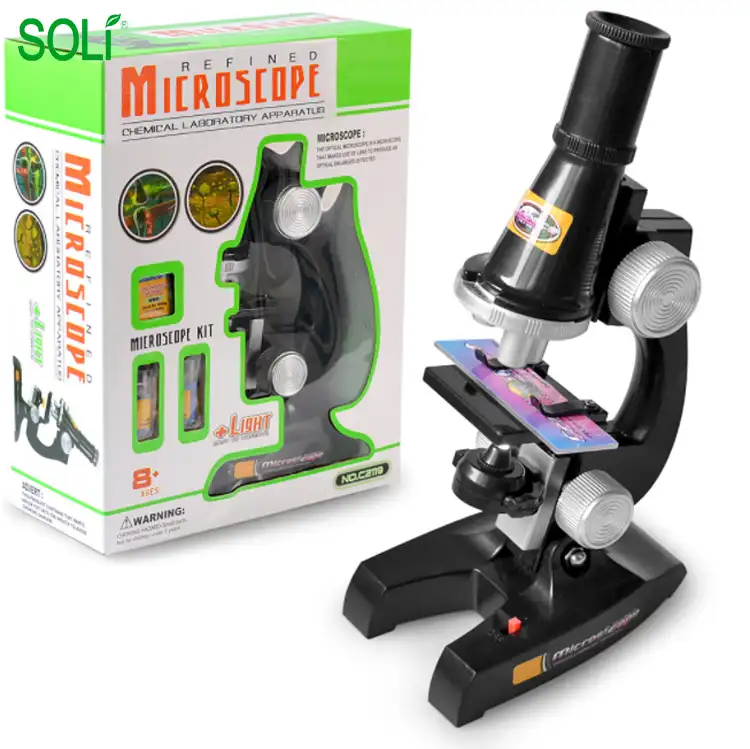 חינוכי מדע צעצוע תלמיד ביולוגי מיקרוסקופ מיקרוסקופ צעצוע