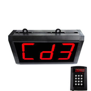 QCQ-4 300*160*40 mét Phân Trang Không Dây Hệ Thống Phân Trang Của Khách Hệ Thống Nhà Hàng Hàng Đợi Hệ Thống - Product Image 2