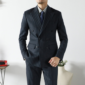 MTM <span class=keywords><strong>su</strong></span> <span class=keywords><strong>misura</strong></span> Pant Coat Design personalizzato abiti sartoriali da uomo abito da sposa 3 pezzi - Product Image 6