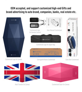 Nuovo Ombrello Copriauto Automatico Pieghevole Antigrandine <span class=keywords><strong>da</strong></span> 4.8m del 2019 - Product Image 6