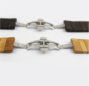 Correa de reloj de moda, accesorios de madera para <span class=keywords><strong>pulsera</strong></span> personalizada de 42mm y 38mm, <span class=keywords><strong>pulsera</strong></span> de moda de Apple, cadena y pulseras de eslabones de madera - Product Image 5