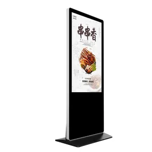 Restaurante soporte Wifi Network1920 * 1080 Full hd mochila lcd medios de publicidad digital signage player