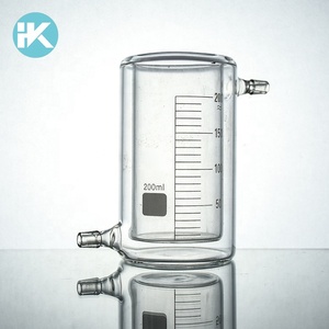 Verrerie de laboratoire En Verre Réacteur 100 ml Gainé bécher utilise en laboratoire - Product Image 5