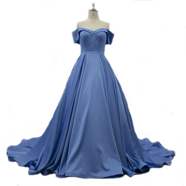 Old Fashioned Aqua Blue für Mädchen, die das schulter freie Brautkleid wechseln