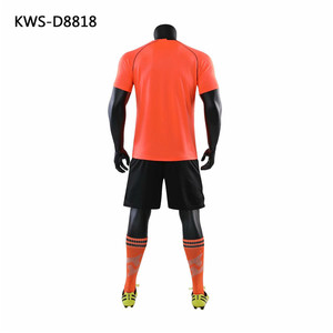 Club soccer uniform set male children retro Football shirt with sublimation print - Product Image 2