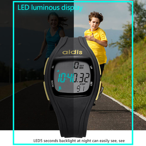 Montres pour enfants Garçons <span class=keywords><strong>Fille</strong></span> <span class=keywords><strong>Réveil</strong></span> Cadeau Dessin Animé Montres En Caoutchouc Sport Montre Numérique LED Reloj - Product Image 4