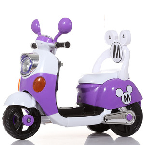Moto Elettrica Triciclo per Bambini all'Ingrosso, Auto a Batteria per Bambini e Bambine, Veicolo <span class=keywords><strong>Giocattolo</strong></span> con Seduta - Product Image 2