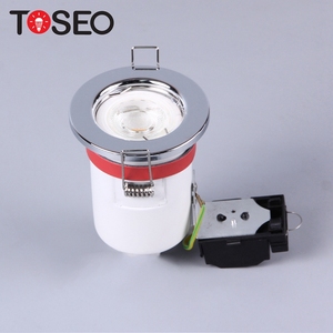 De coupe 75mm Pur en aluminium gu10 5 w blanc coupe-feu spots spot protection <span class=keywords><strong>contre</strong></span> les incendies - Product Image 5