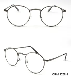 Fashion Round Nose Reading Glasses With Spring Hinge