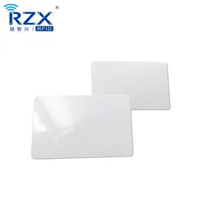 인쇄 MIFARE 클래식 1K 13.56Mhz RFID 빈 PVC 카드 액세스 제어 카드