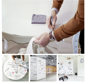 Văn Phòng Sticker Phim Từ Tính Bảng Trắng Kích Thước Lớn Viết Ban Cho Trường Học - Product Image 5