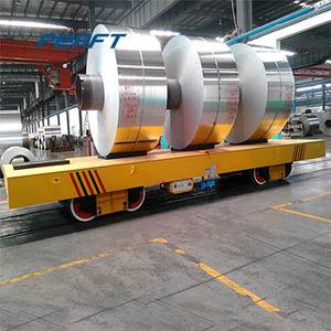Usine d'aluminium Bobine Électrique Chariot De Transfert De <span class=keywords><strong>Rail</strong></span> - Product Image 3