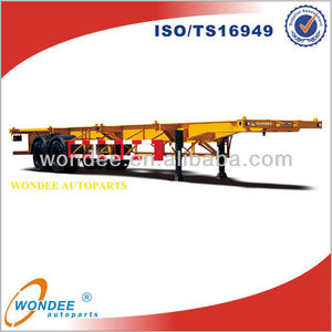 Chine WONDEE <span class=keywords><strong>Double</strong></span> <span class=keywords><strong>Essieu</strong></span> Remorque - Product Image 1