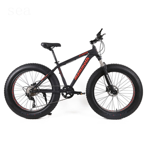 Vélo fat bike 26 pouces, bicyclette <span class=keywords><strong>rose</strong></span> fatbike, modèle haut de gamme - Product Image 3
