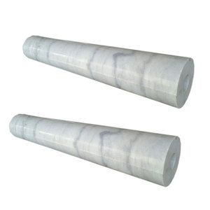 Barandilla de Balcón de Mármol Natural para Construcción, Diseños de Barandillas de Escalera de Mármol Blanco - Product Image 2
