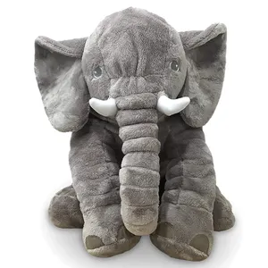 Free Shipping 60cm Elephant Plush Riding Toy Unstuffed without Zip animal dolls for unique irresistible holiday Gift NiuniuDaddy