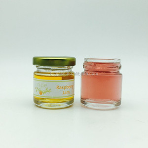 30 ml 25 ml g 1 oz claro mini hermético mermelada y miel contenedor de alimentos tarro de <span class=keywords><strong>cristal</strong></span> con tapa - Product Image 3