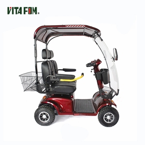 Venta al por <span class=keywords><strong>mayor</strong></span> <span class=keywords><strong>de</strong></span> alta calidad <span class=keywords><strong>de</strong></span> doble asiento movilidad discapacidad adultos Scooter eléctrico con dosel - Product Image 6