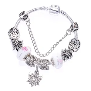 Chất Lượng Cao Bạc Giá Thấp Vòng Tay Chuỗi Làm Đồ Trang Sức Của DIY Charms Bangle Bán Buôn Yiwu Easytown