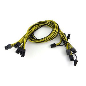 Bitcoin Mining PCI-E 6pin Stecker auf 6 2 pin Kabel - Product Image 1