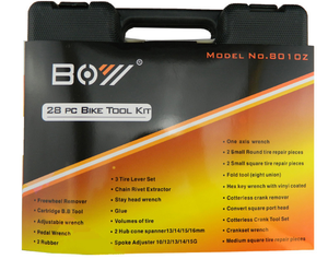8010Z Juego de <span class=keywords><strong>Herramientas</strong></span> Multifuncional para Reparación de Bicicletas de Montaña, 28 Piezas - Product Image 6