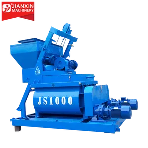 JS1000 Mixer beton 1000 komersial digunakan untuk dijual dengan harga pabrik