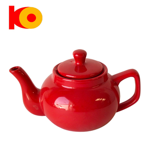 <span class=keywords><strong>Juego</strong></span> <span class=keywords><strong>de</strong></span> té <span class=keywords><strong>de</strong></span> <span class=keywords><strong>porcelana</strong></span> <span class=keywords><strong>china</strong></span> <span class=keywords><strong>de</strong></span> alta calidad <span class=keywords><strong>de</strong></span> cerámica rojo esmalte tetera - Product Image 2