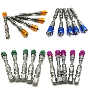 Single Head Magnetic Screwdriver Bit Anti-Slip Hex S2 PH2 Electric Screw Driver Set For Power Tools