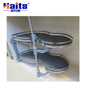 Panier d'angle magique, 1 pièce, étagère de cuisine, armoire de cuisine, plateau pivotant - Product Image 3