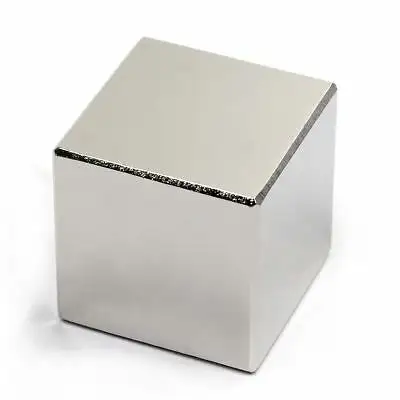 N52 Square Cube Block Super Neodymium Rare Earth Magnet for 1" inch.