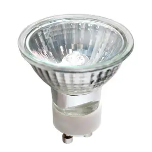 Lampe halogène GU10 couvercle verre 18W lumière classe C lampe économie d'énergie Gu10 ampoule halogène