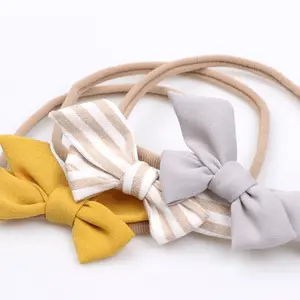 2019 baby girl bow new design hot sale korea canada wholesale hairbands hair accessories