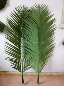 LS17030903 foshan fabrication usine haute imité faux de haute qualité en plein air artificielle palmier dattier laisser - Product Image 4