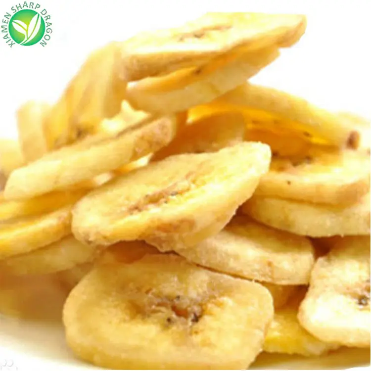 도매 건강한 진공 튀김 파삭 파삭 한 바나나 칩