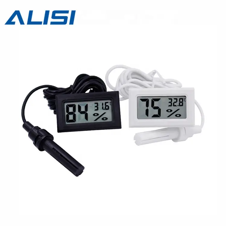 FY-12 Embedded Electronic Temperature and Humidity Meter Digital Temperature and Humidity Meter with Probe
