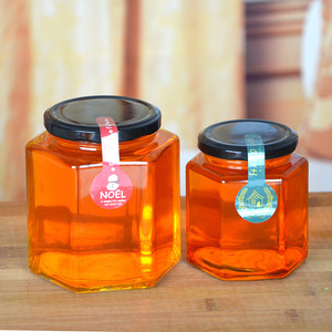 Respectueux de l'environnement alimentaire clair bocal en verre hermétique pour la mise en conserve miel, <span class=keywords><strong>cornichon</strong></span> en verre pot - Product Image 3