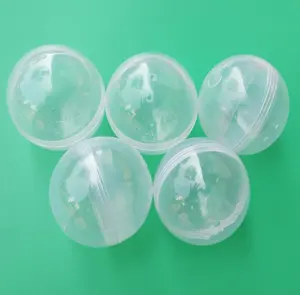 Giocattolo distributore automatico capsula vuota contenitore di caramella sorpresa uovo giocattolo di plastica a buon mercato ricompensa lotteria palla giocattolo