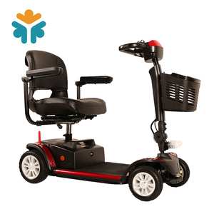 Cuidado de <span class=keywords><strong>ancianos</strong></span> productos plegable de cuatro ruedas minusválidos Scooter Eléctrico <span class=keywords><strong>para</strong></span> <span class=keywords><strong>gente</strong></span> vieja - Product Image 1